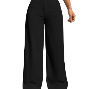 import placeholder for high waist korean office trousers