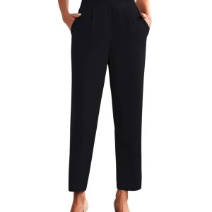 import placeholder for high waist straight office pants
