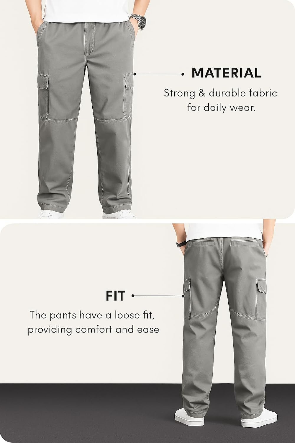multi pocket casual cargo pants multi pocket casual cargo pants