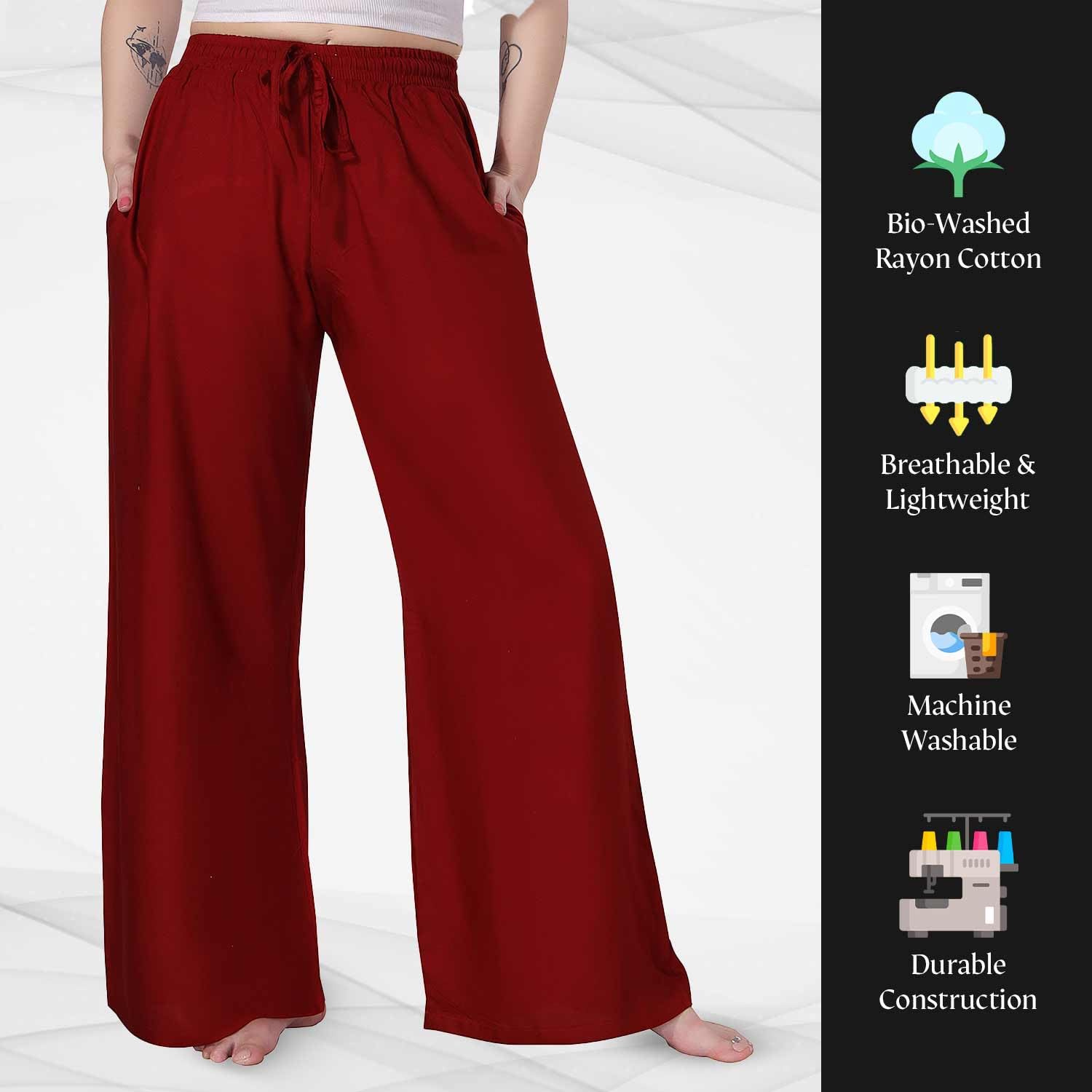 cotton rayon flow palazzo cotton rayon flow palazzo