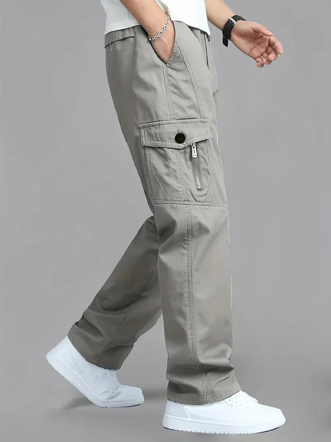 multi pocket casual cargo pants multi pocket casual cargo pants